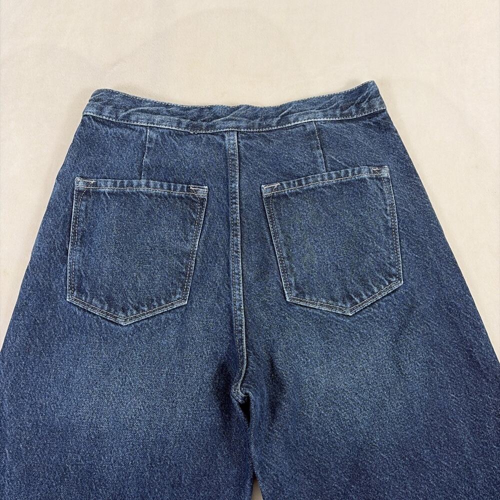 KanCan KC8723D Women's Size 3/25 Dark Wash High Rise Flare Leg Side Zip Jeans - Picture 12 of 14